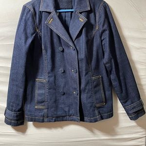 Longer Jean jacket size large